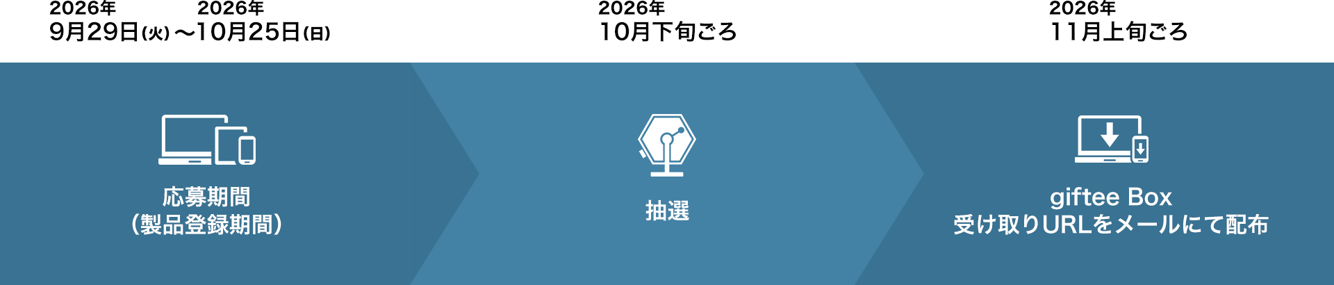 キャンペーンスケジュール